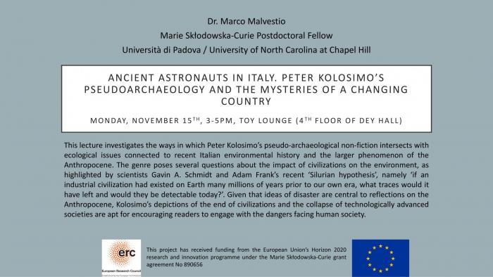 Ancient Astronauts in Italy